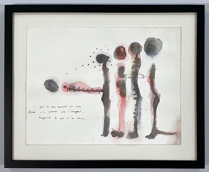Inventar-Nr.: 060826 ‚Another Perspective‘, 2025 Aquarell auf Papier, 31 x 41 cm.